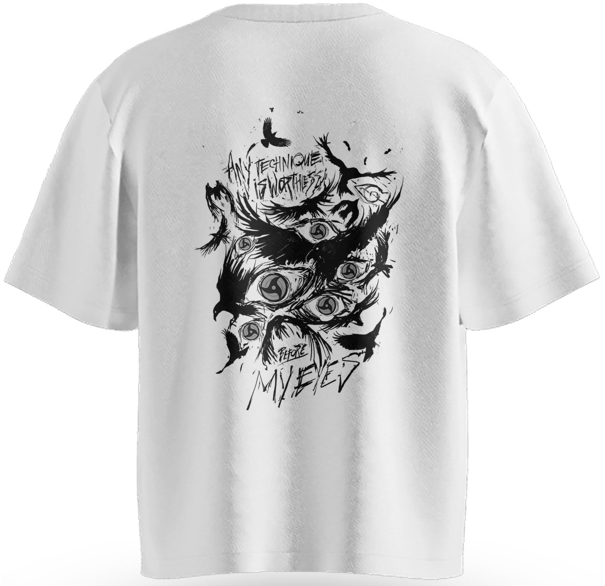 Oversized Naruto Corvos - costas