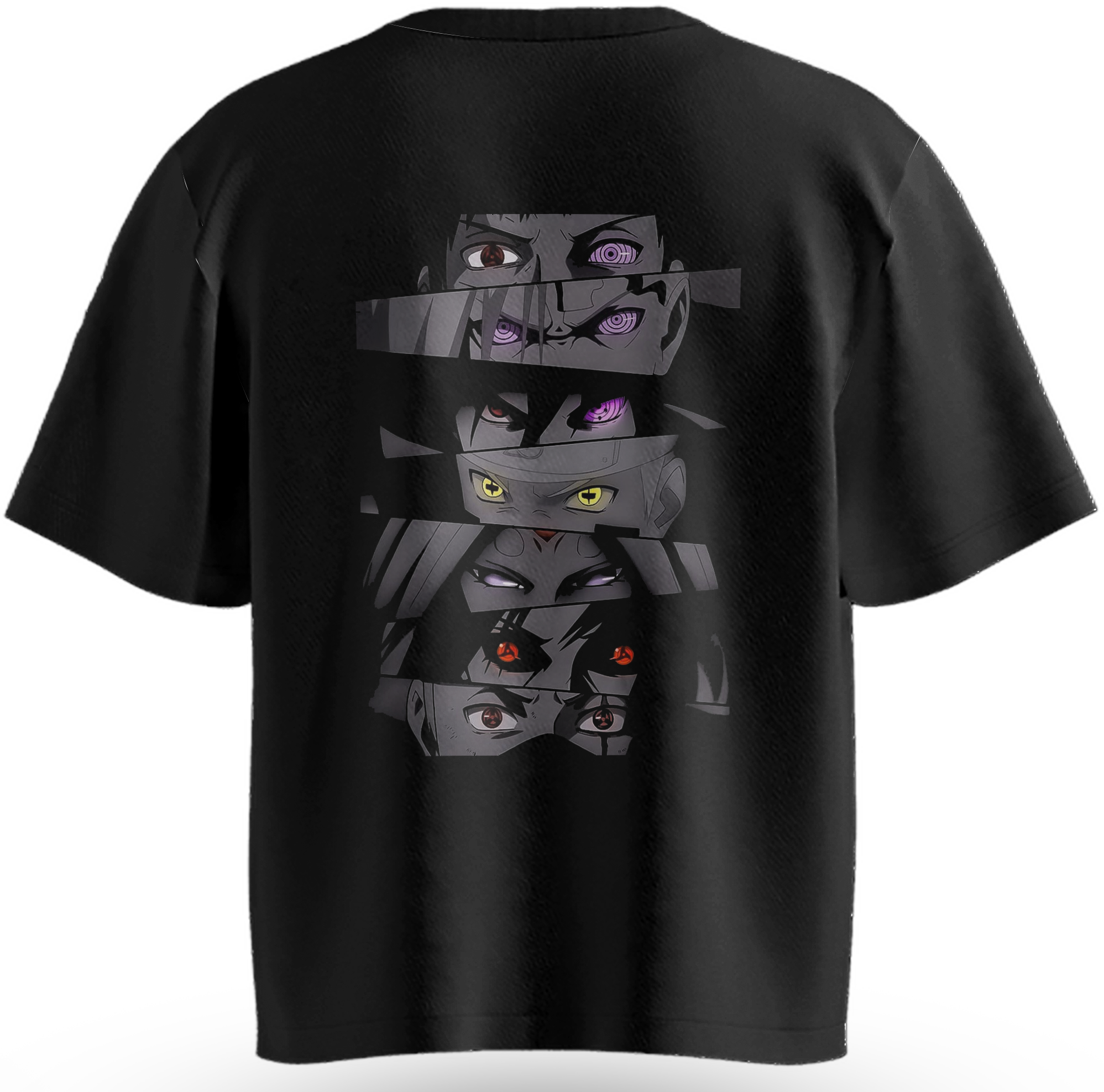 Oversized Naruto Eyes - costas