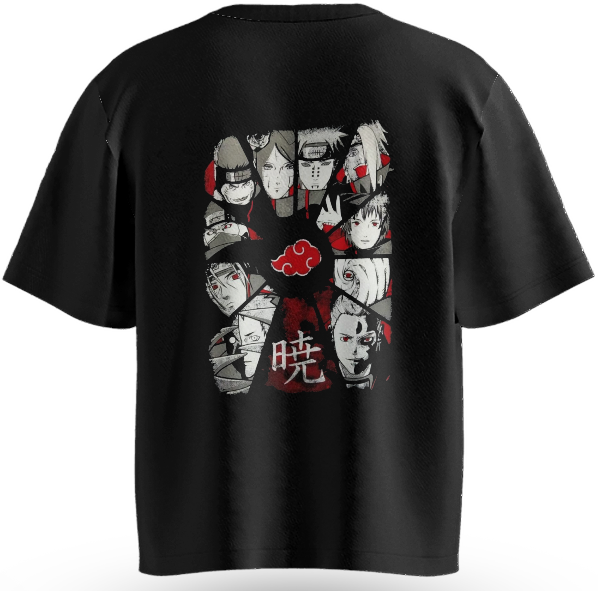 Oversized Naruto Akatsuki - costas